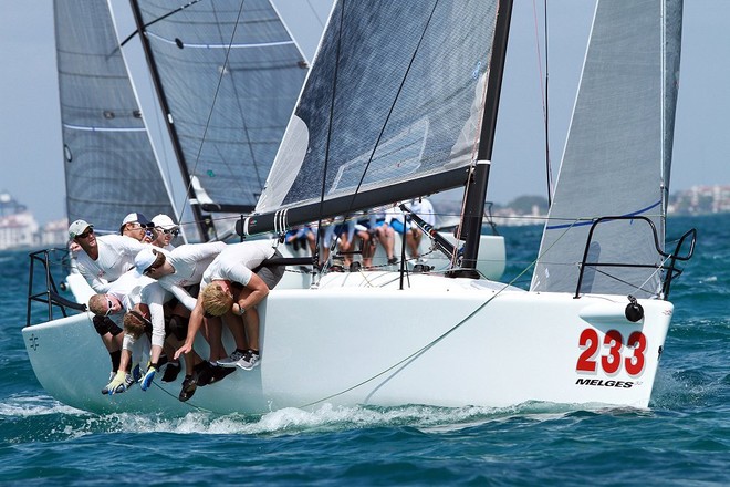 Melges 32 Miami Championship 2012 © JOY - International Melges 32 Class Association http://melges32.com/